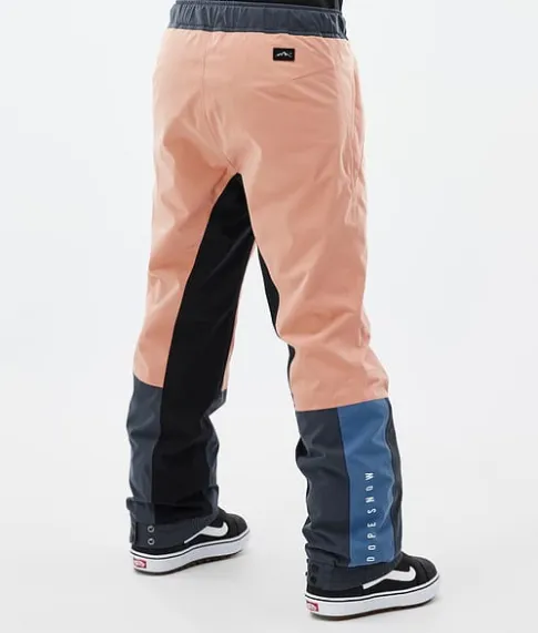 Snowboard Broeken>DOPE SNOW Blizzard Track W FadedPeach/BlueSteel/Black/MetalBlue
