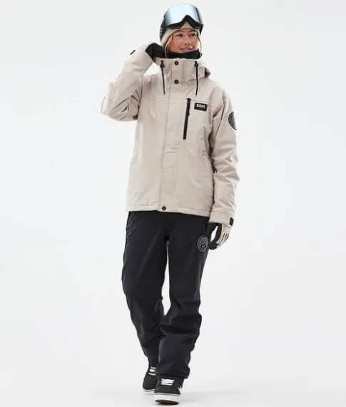 Snowboard Jassen>DOPE SNOW Blizzard W Full Zip Sand