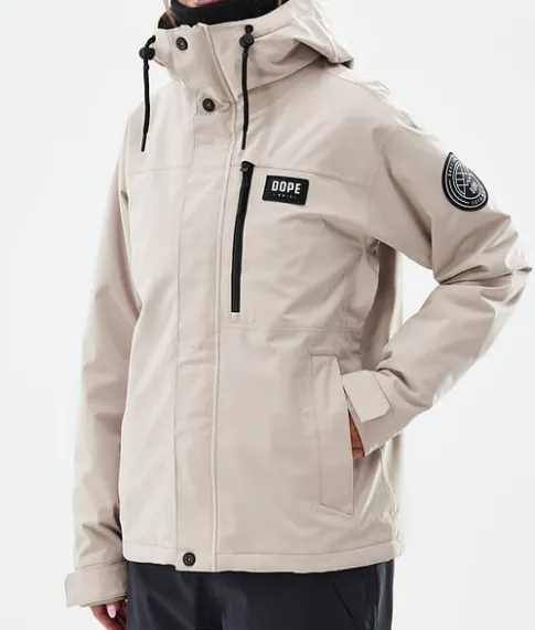 Snowboard Jassen>DOPE SNOW Blizzard W Full Zip Sand