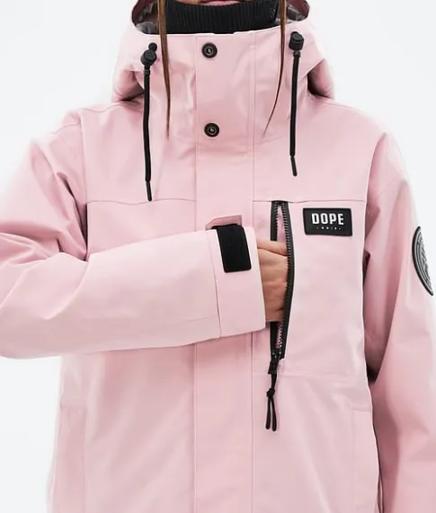 Snowboard Jassen>DOPE SNOW Blizzard W Full Zip SoftPink