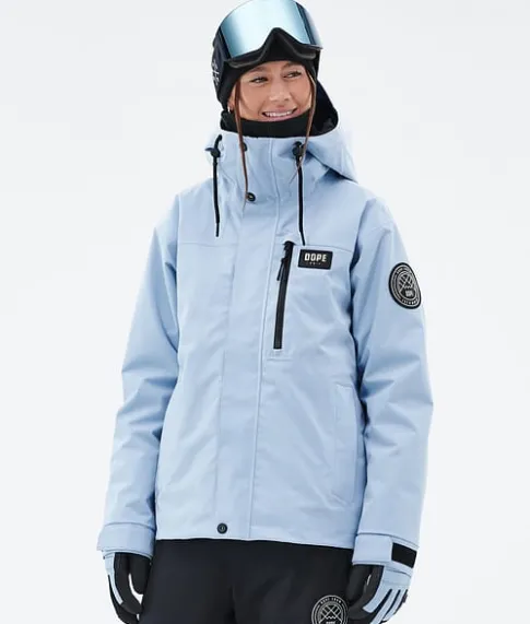 Snowboard Jassen>DOPE SNOW Blizzard W Full Zip LightBlue