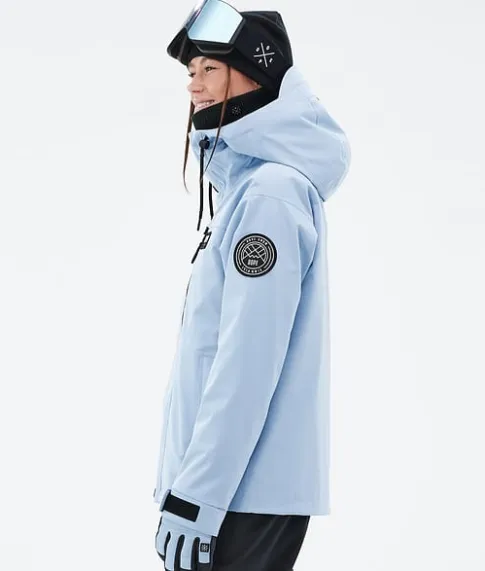 Snowboard Jassen>DOPE SNOW Blizzard W Full Zip LightBlue
