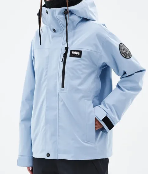 Snowboard Jassen>DOPE SNOW Blizzard W Full Zip LightBlue