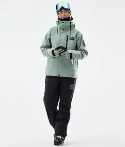 Ski Jassen>DOPE SNOW Blizzard W Full Zip FadedGreen