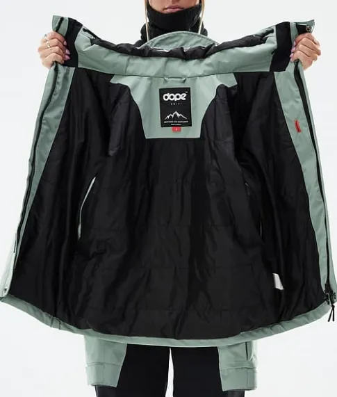 Ski Jassen>DOPE SNOW Blizzard W Full Zip FadedGreen