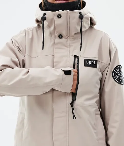 Ski Jassen>DOPE SNOW Blizzard W Full Zip Sand