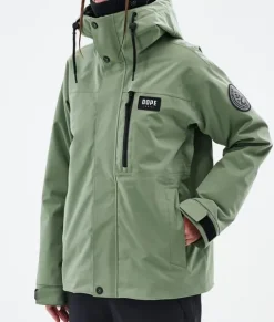 Ski Jassen>DOPE SNOW Blizzard W Full Zip MossGreen