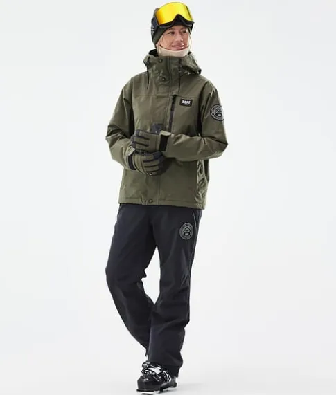 Ski Jassen>DOPE SNOW Blizzard W Full Zip OliveGreen