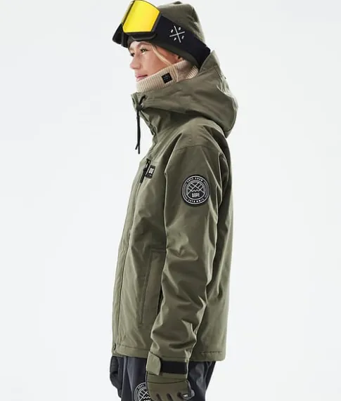 Ski Jassen>DOPE SNOW Blizzard W Full Zip OliveGreen