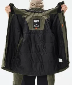 Ski Jassen>DOPE SNOW Blizzard W Full Zip OliveGreen