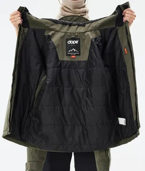 Ski Jassen>DOPE SNOW Blizzard W Full Zip OliveGreen