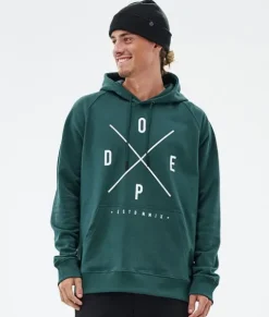 Hoodies/Truien>DOPE SNOW Common BottleGreen2X-Up