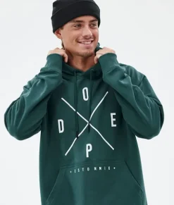 Hoodies/Truien>DOPE SNOW Common BottleGreen2X-Up