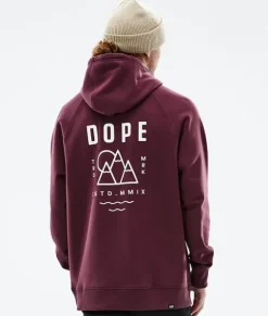 Hoodies/Truien>DOPE SNOW Common 2022 BurgundySummit