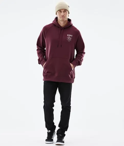 Hoodies/Truien>DOPE SNOW Common 2022 BurgundySummit