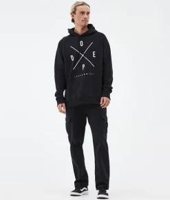 Hoodies/Truien>DOPE SNOW Common Black2X-Up