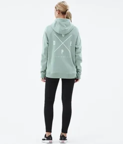 Hoodies/Truien>DOPE SNOW Common W 2022 FadedGreen2X-Up