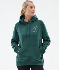 Hoodies/Truien>DOPE SNOW Common W BottleGreen2X-Up