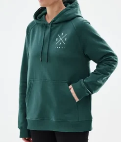 Hoodies/Truien>DOPE SNOW Common W BottleGreen2X-Up