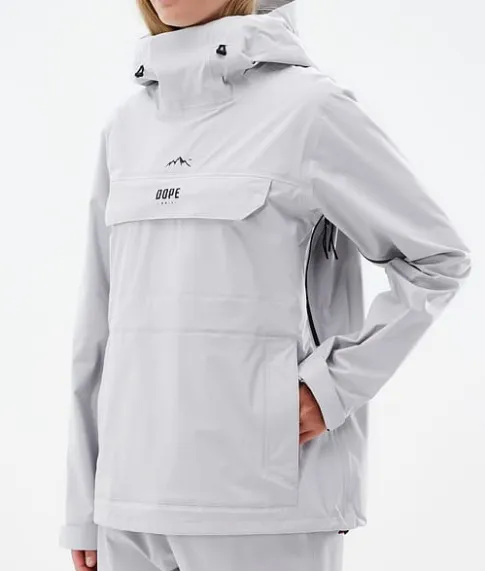 Outdoor Jassen>DOPE SNOW Downpour W LightGrey