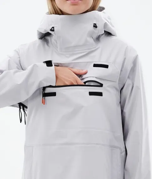 Outdoor Jassen>DOPE SNOW Downpour W LightGrey