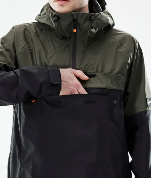 Outdoor Jassen>DOPE SNOW Hiker Light OliveGreen/Black