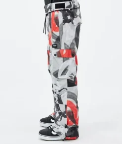 Snowboard Broeken>DOPE SNOW Iconic SprayBlackRed