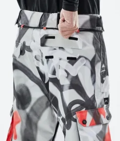 Snowboard Broeken>DOPE SNOW Iconic SprayBlackRed