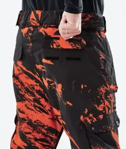 Snowboard Broeken>DOPE SNOW Iconic PaintOrange