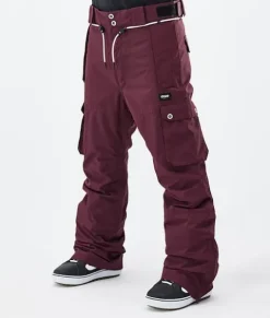 Snowboard Broeken>DOPE SNOW Iconic Burgundy