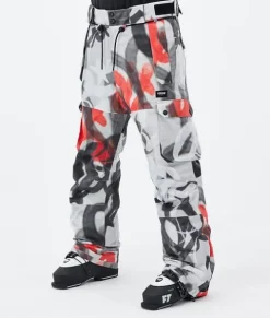 Skibroeken>DOPE SNOW Iconic SprayBlackRed