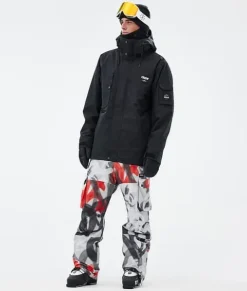 Skibroeken>DOPE SNOW Iconic SprayBlackRed