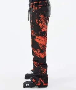 Skibroeken>DOPE SNOW Iconic PaintOrange