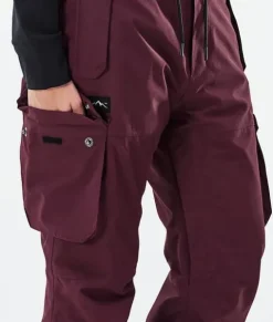 Snowboard Broeken>DOPE SNOW Iconic W DonBurgundy