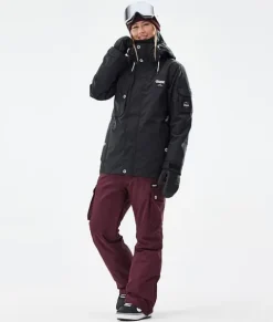 Snowboard Broeken>DOPE SNOW Iconic W Burgundy
