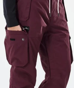 Skibroeken>DOPE SNOW Iconic W Burgundy