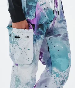 Skibroeken>DOPE SNOW Iconic W SprayGreenGrape