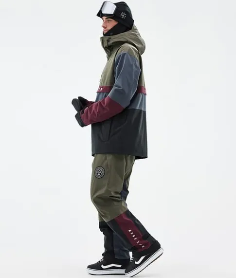 Snowboard Jassen>DOPE SNOW Legacy Track OliveGreen/Burgundy/MetalBlue/Black