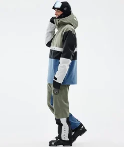 Ski Jassen>DOPE SNOW Legacy Track Greenish/LightGrey/Black/BlueSteel