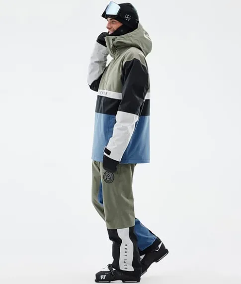 Ski Jassen>DOPE SNOW Legacy Track Greenish/LightGrey/Black/BlueSteel