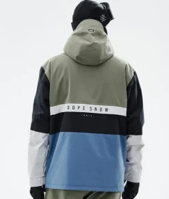Ski Jassen>DOPE SNOW Legacy Track Greenish/LightGrey/Black/BlueSteel