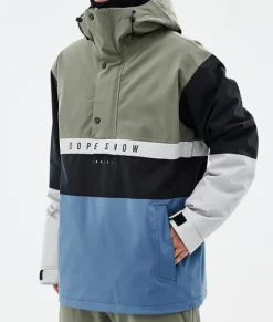 Ski Jassen>DOPE SNOW Legacy Track Greenish/LightGrey/Black/BlueSteel