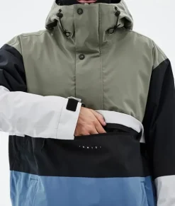 Ski Jassen>DOPE SNOW Legacy Track Greenish/LightGrey/Black/BlueSteel