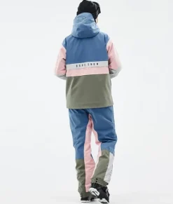 Ski Jassen>DOPE SNOW Legacy Track W BlueSteel/LightGrey/SoftPink/Greenish