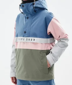 Ski Jassen>DOPE SNOW Legacy Track W BlueSteel/LightGrey/SoftPink/Greenish
