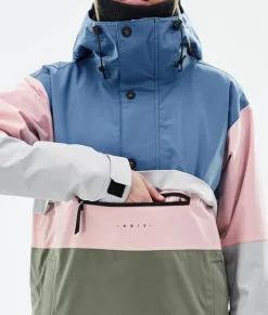 Ski Jassen>DOPE SNOW Legacy Track W BlueSteel/LightGrey/SoftPink/Greenish