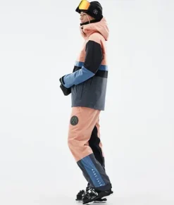 Ski Jassen>DOPE SNOW Legacy Track W FadedPeach/BlueSteel/Black/MetalBlue