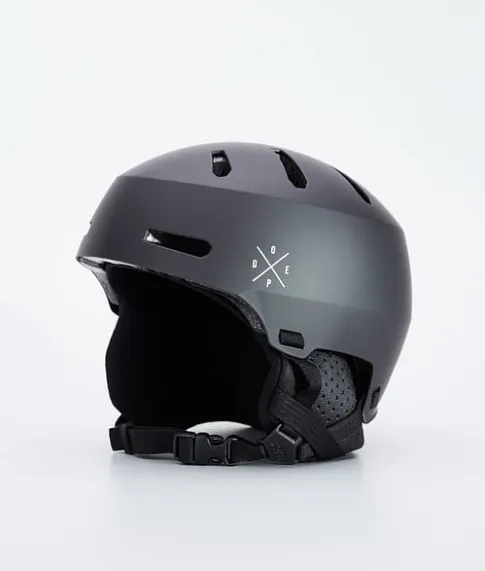 Skihelmen|Skihelmen>DOPE SNOW Macon 2.0 MatteBlackw/BlackX-Up