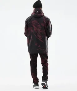 Outdoor Broeken>DOPE SNOW Nomad PaintBurgundy