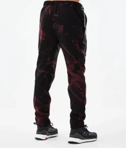 Outdoor Broeken>DOPE SNOW Nomad PaintBurgundy